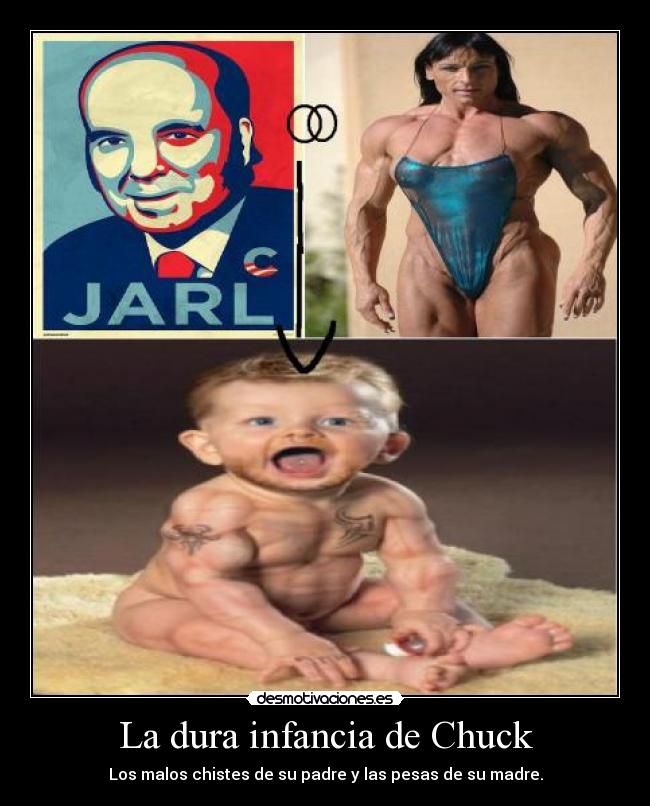 La dura infancia de Chuck -