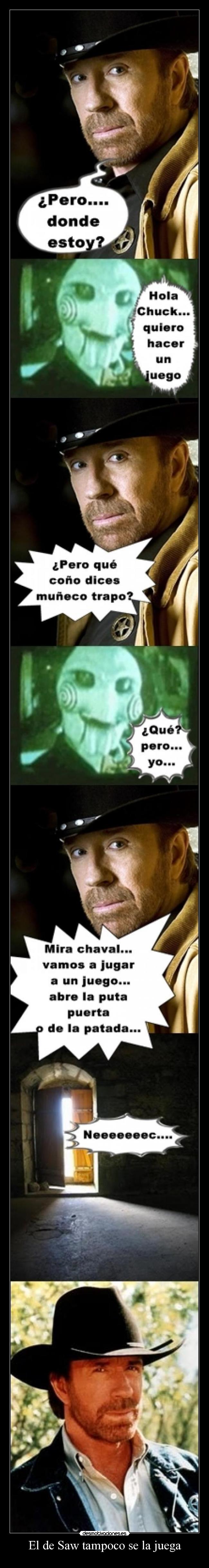 El de Saw tampoco se la juega - 