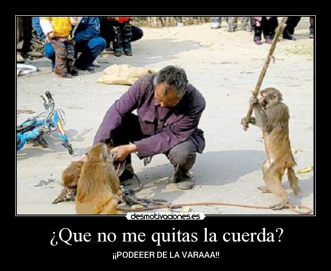 ¿Que no me quitas la cuerda? - 
