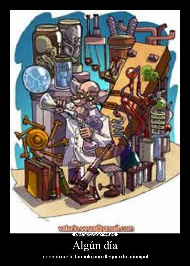 Algún día - encontrare la formula para llegar a la principal