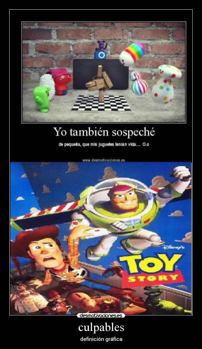 carteles toy story juguetes vida desmotivaciones