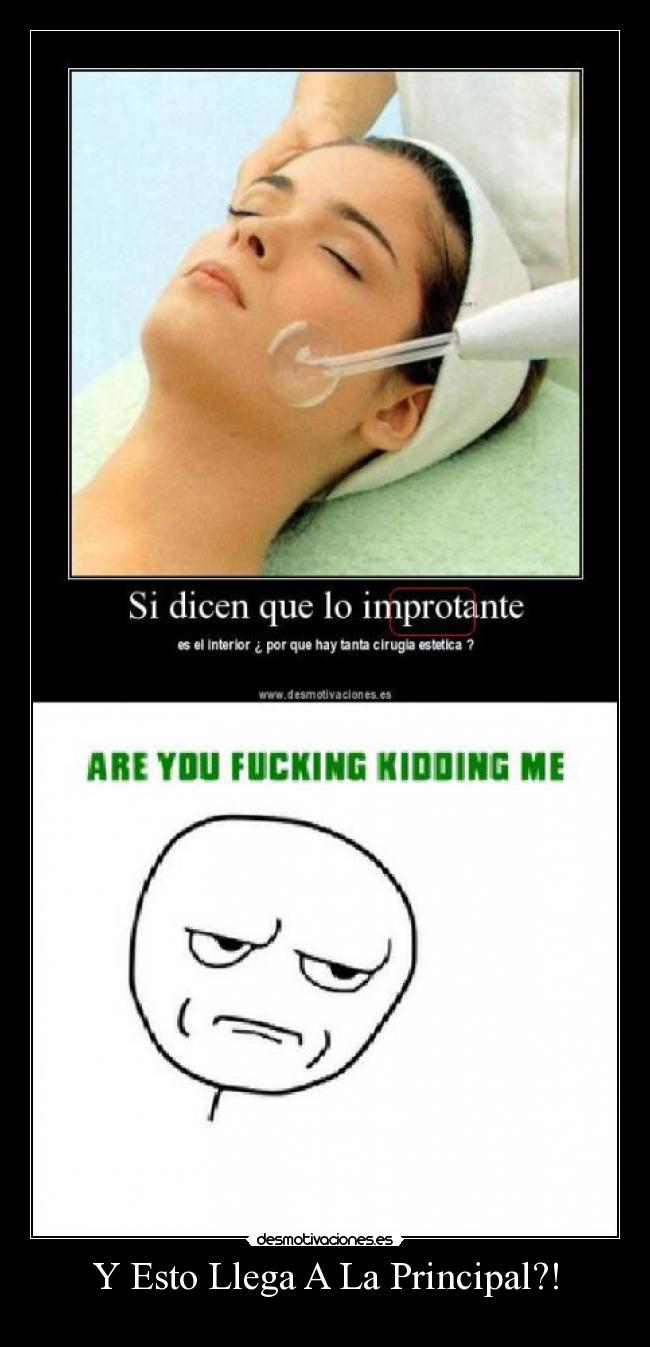 Y Esto Llega A La Principal?! -