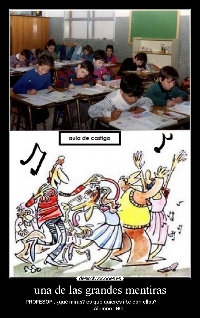 una de las grandes mentiras - 