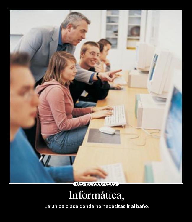 carteles informatica desmotivaciones