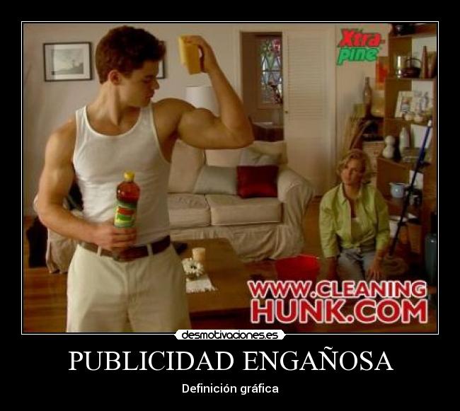 PUBLICIDAD ENGAÑOSA - Definición gráfica