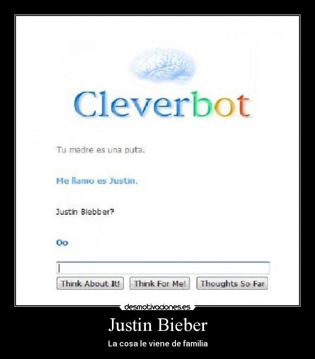 Justin Bieber - La cosa le viene de familia