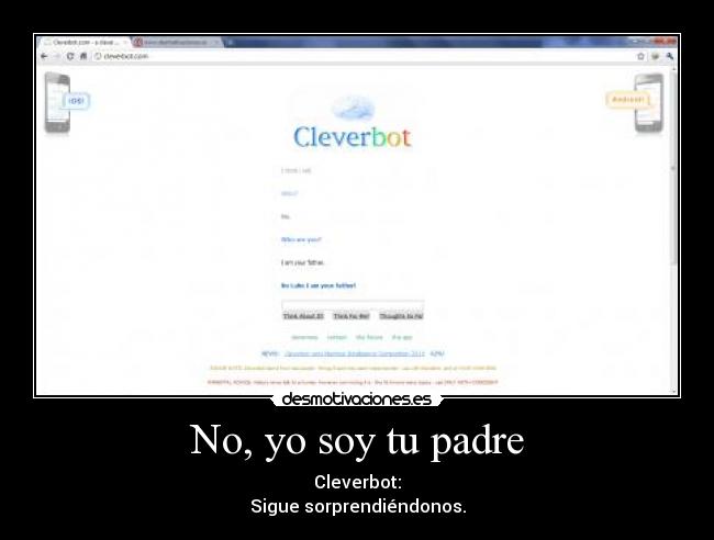 carteles padre cleverbot desmotivaciones