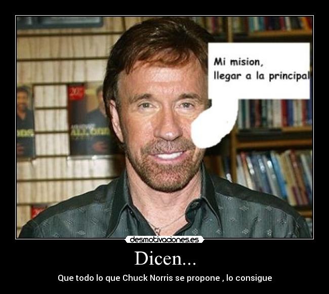 Dicen... -