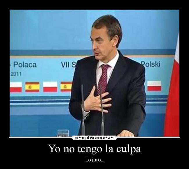 Yo no tengo la culpa -