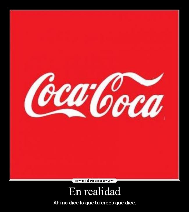 En realidad - Ahi no dice lo que tu crees que dice.