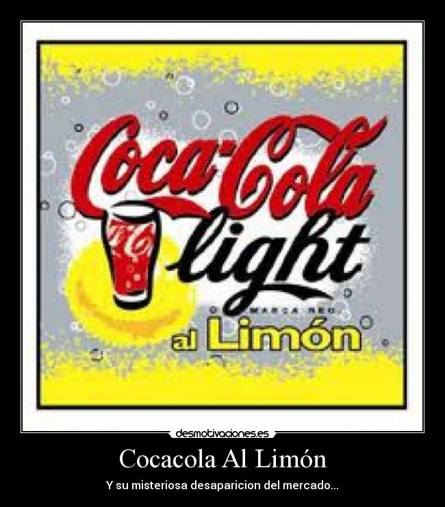 Cocacola Al Limón -