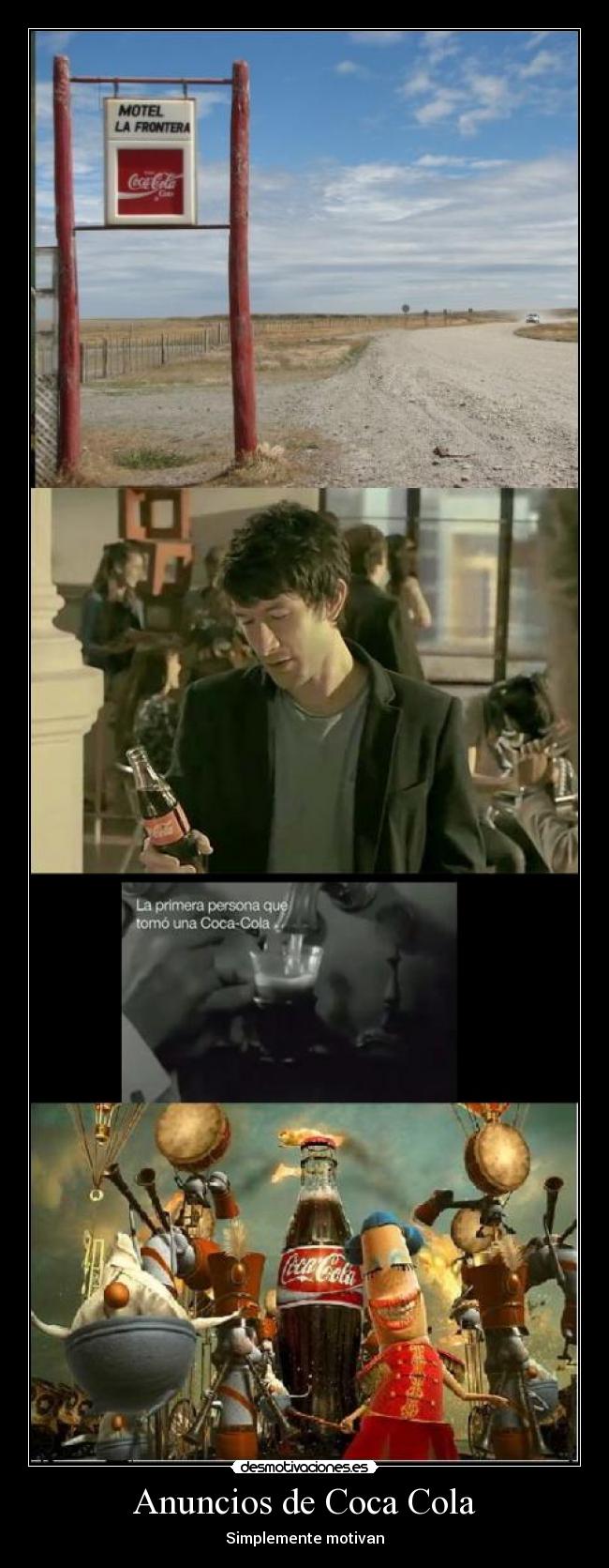 Anuncios de Coca Cola - Simplemente motivan