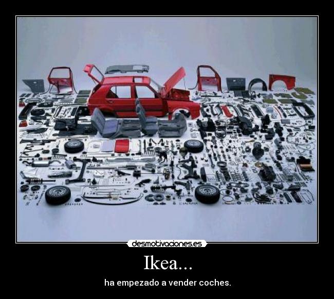 Ikea... - ha empezado a vender coches.