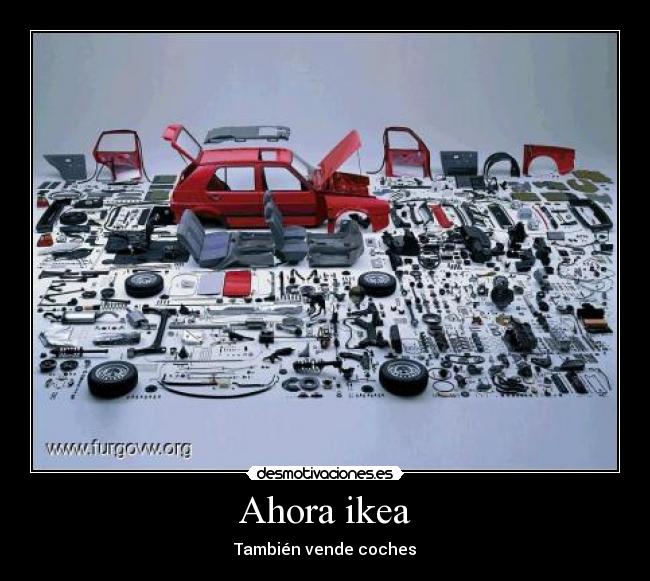 Ahora ikea - También vende coches