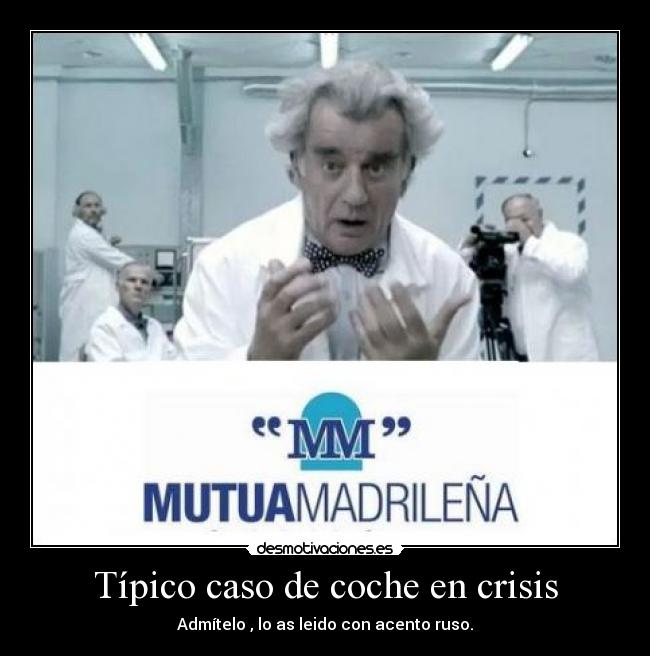 Típico caso de coche en crisis - 