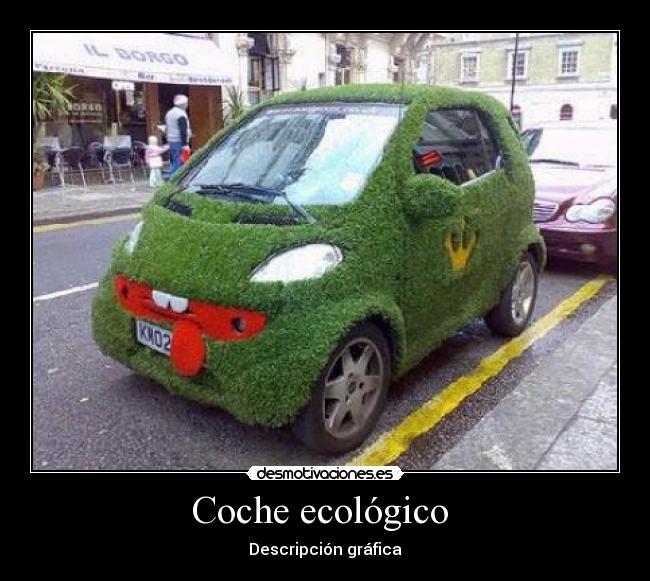 Coche ecológico - Descripción gráfica