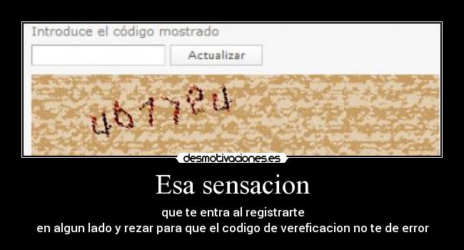 Esa sensacion -
