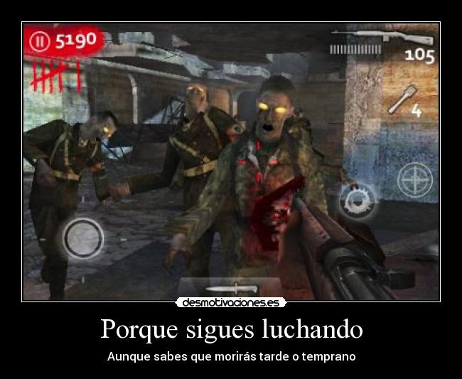 carteles zombies nazis desmotivaciones