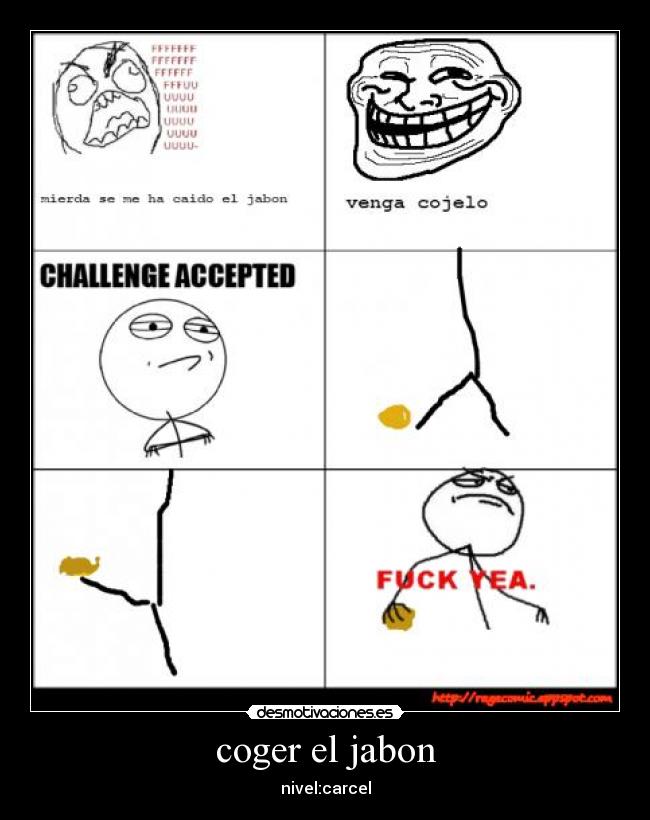 coger el jabon - nivel:carcel