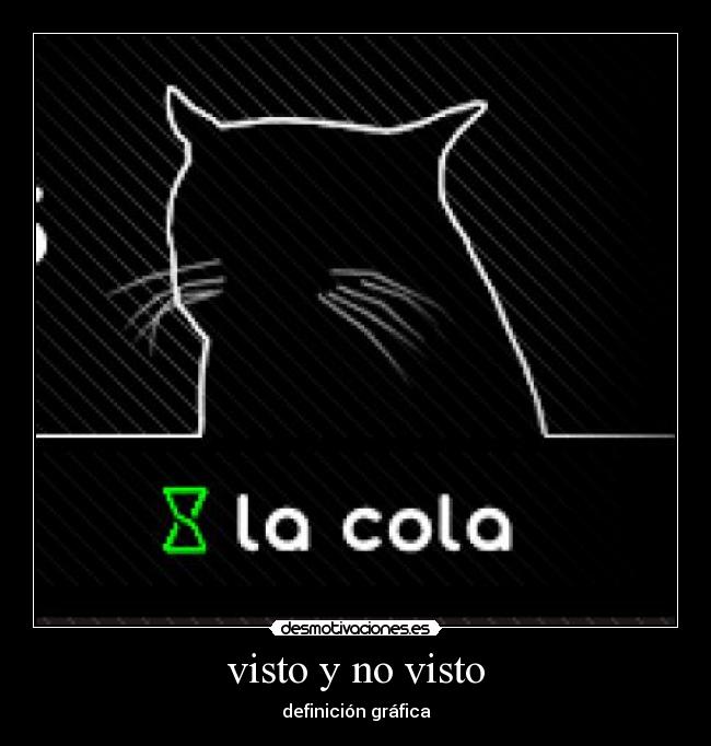 visto y no visto - 