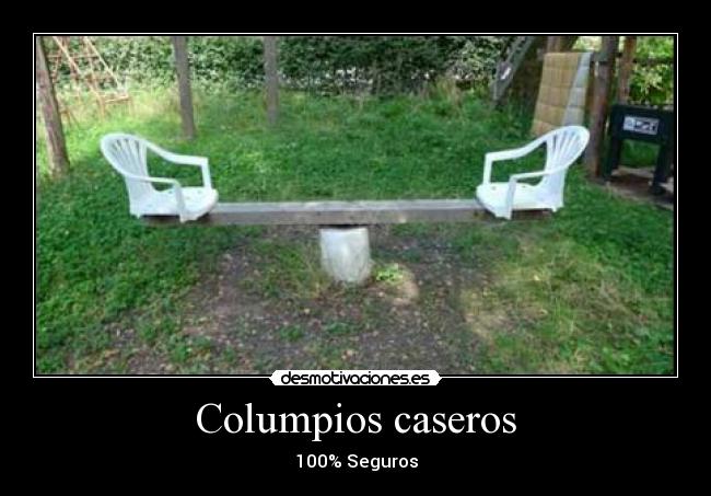 Columpios caseros - 