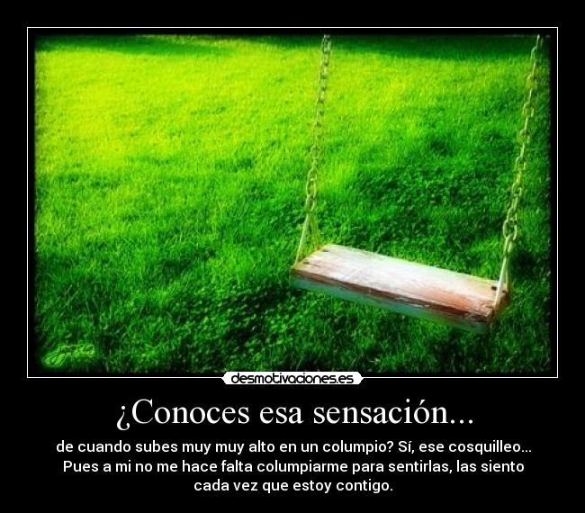 ¿Conoces esa sensación... - 