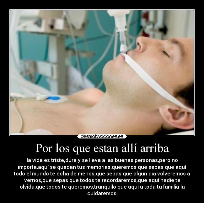 Por los que estan allí arriba - 