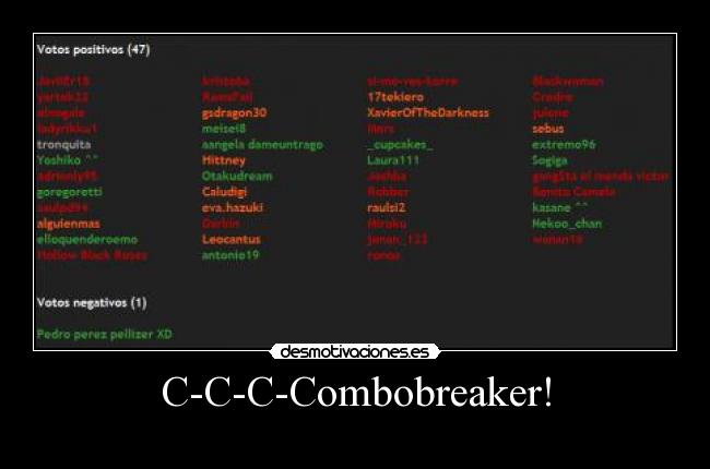C-C-C-Combobreaker! -