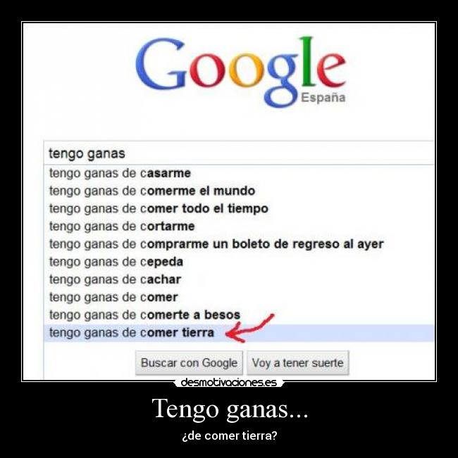 Tengo ganas... - 