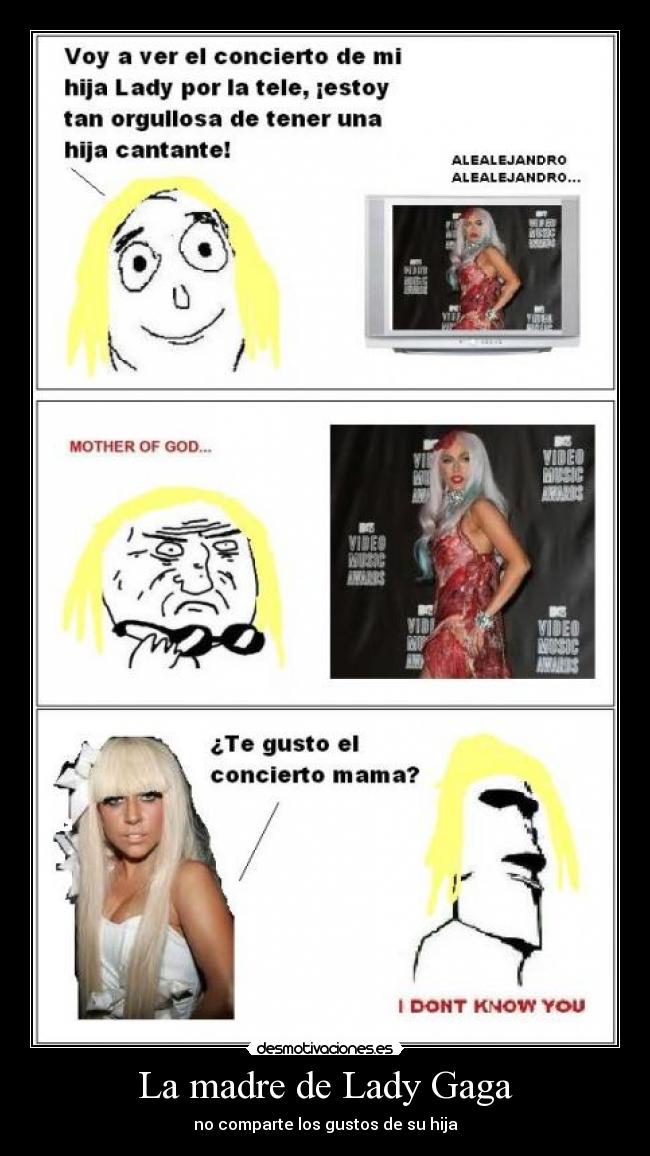 La madre de Lady Gaga -