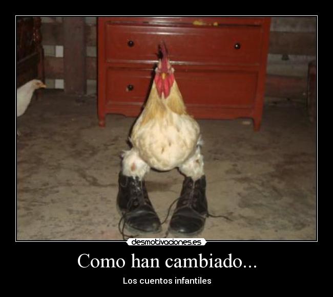 Como han cambiado... -