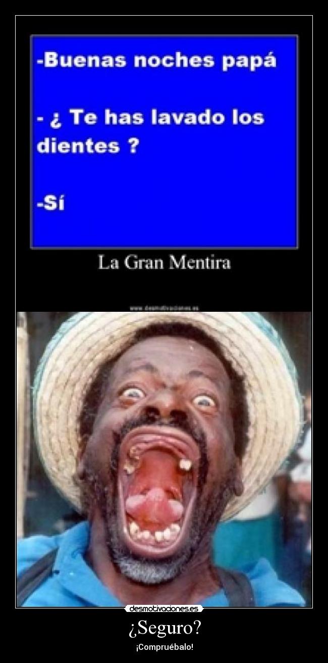 ¿Seguro? -