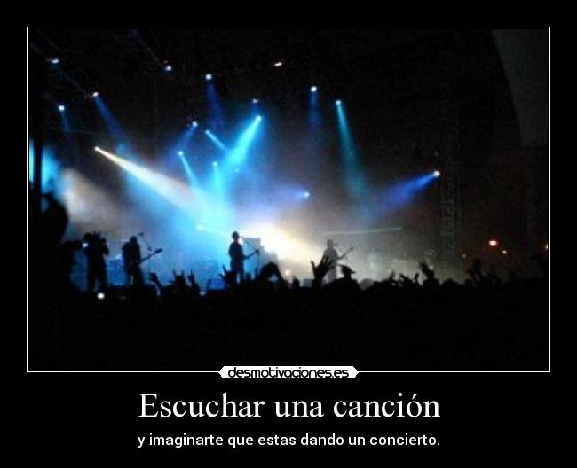 Escuchar una canción - 