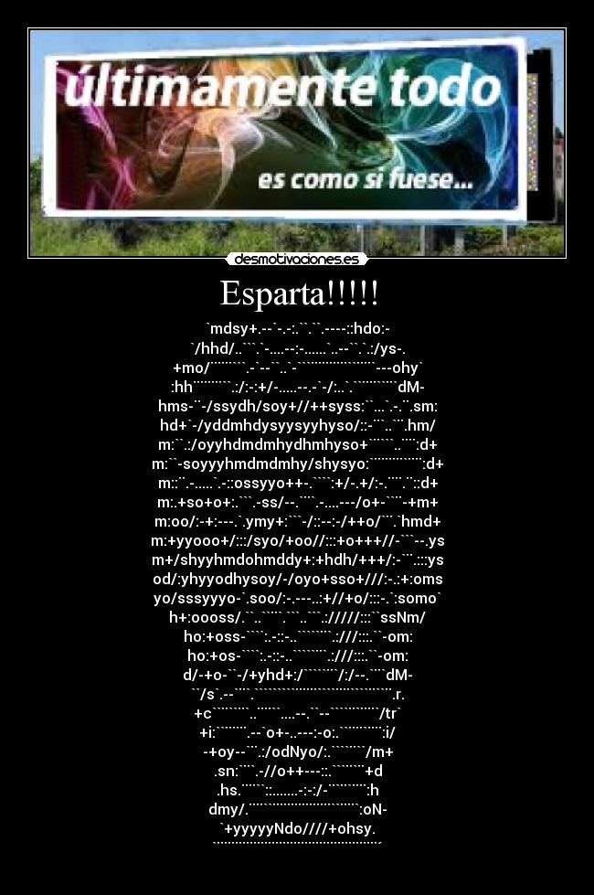 Esparta!!!!! -