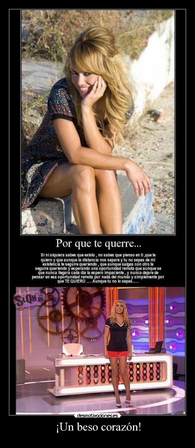 ¡Un beso corazón! - 