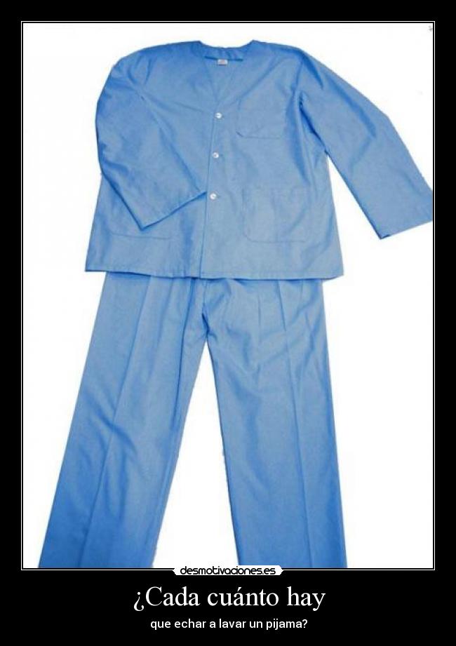 ¿Cada cuánto hay - 