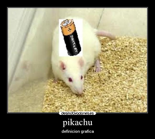 pikachu - definicion grafica