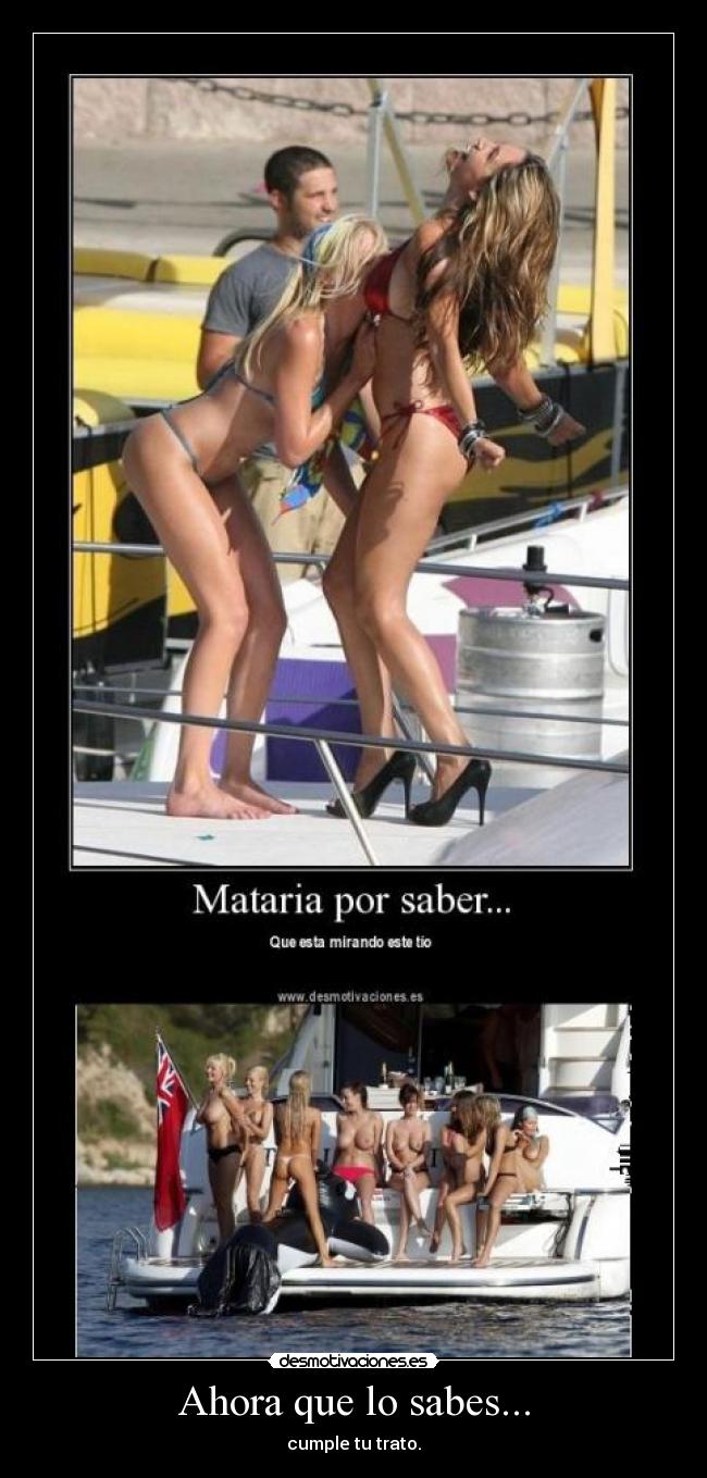 Ahora que lo sabes... -