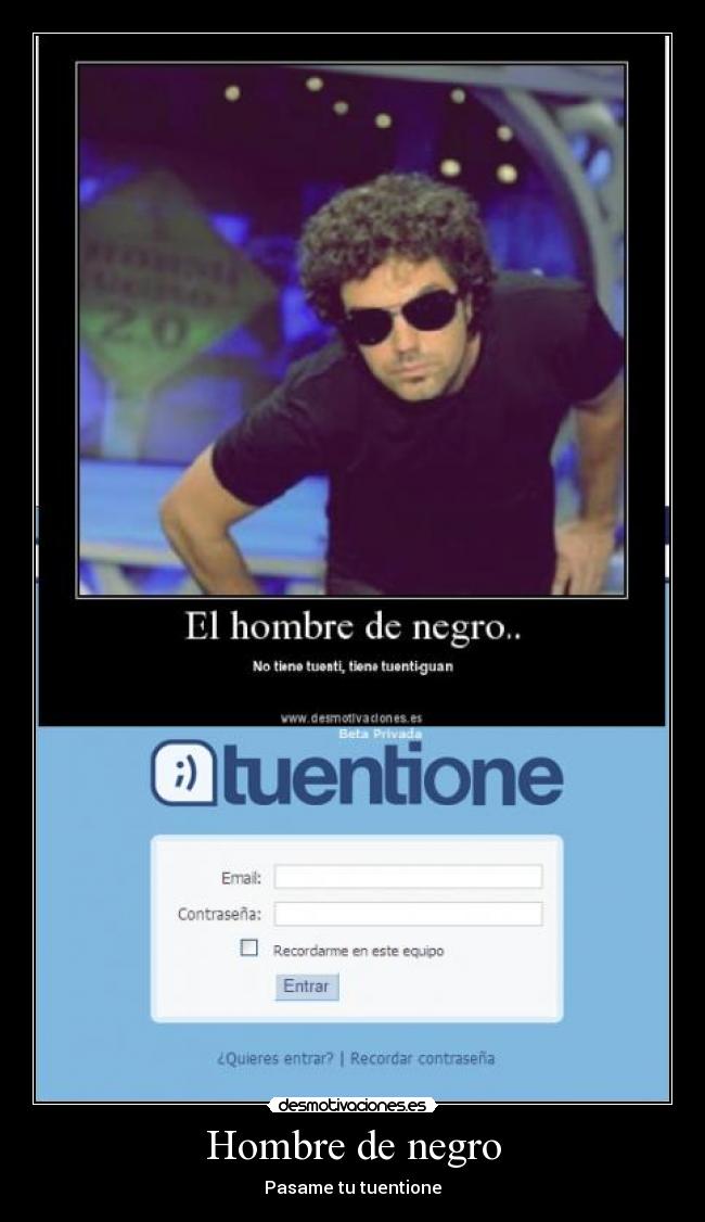 Hombre de negro - 