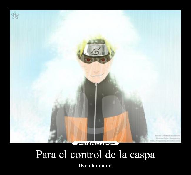 Para el control de la caspa -