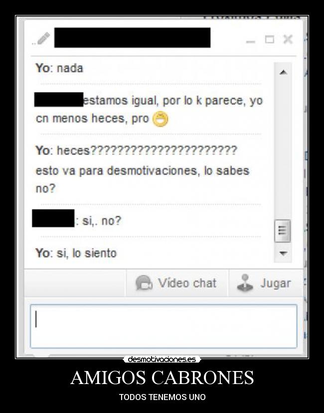 AMIGOS CABRONES - TODOS TENEMOS UNO