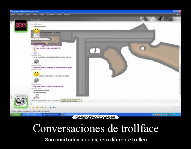 Conversaciones de trollface -