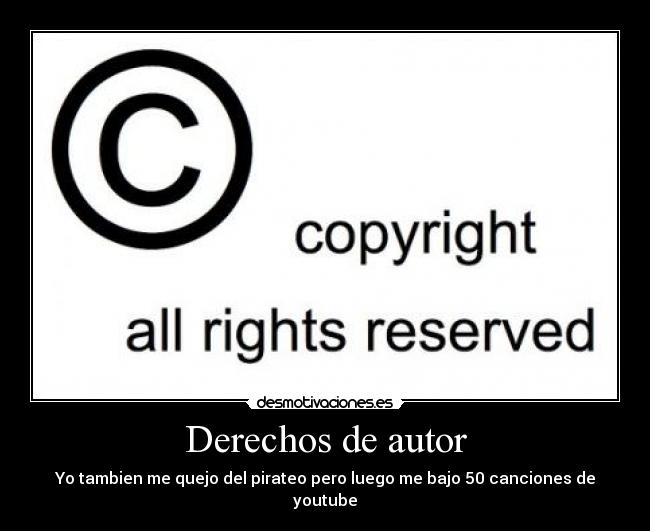 Derechos de autor -