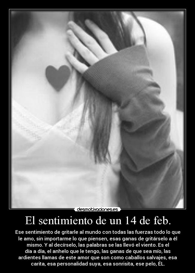 carteles febrero amor anhelo desmotivaciones