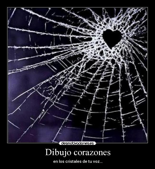 Dibujo corazones -