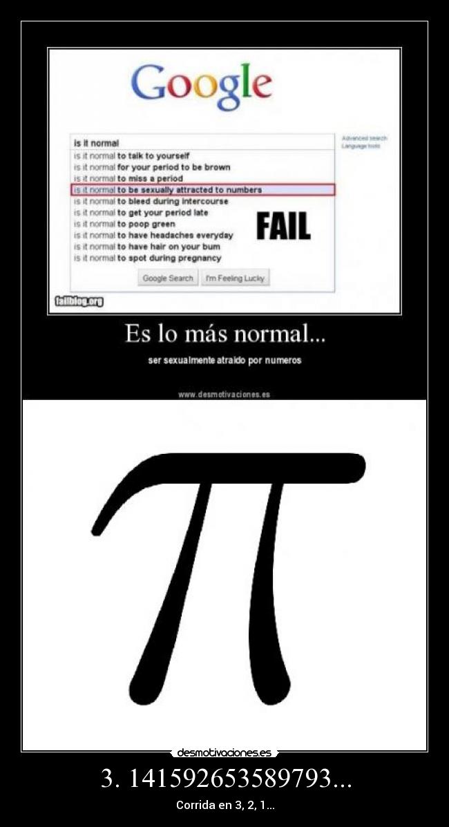 3. 141592653589793... -