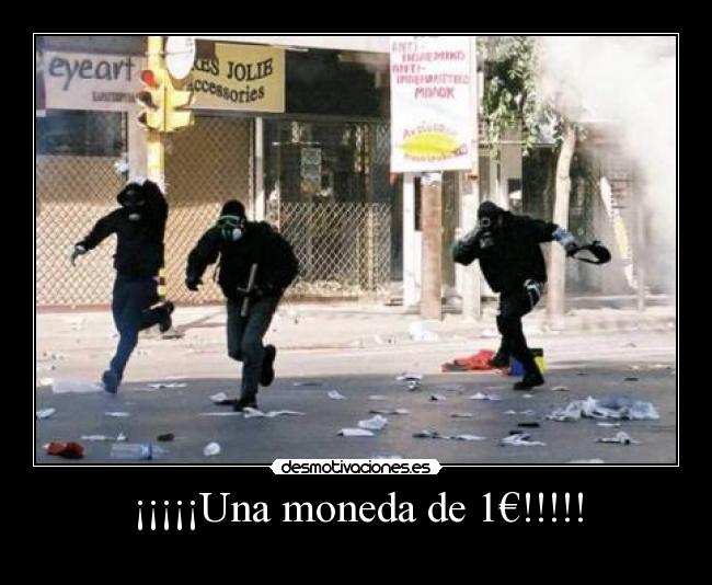 ¡¡¡¡¡Una moneda de 1€!!!!! -