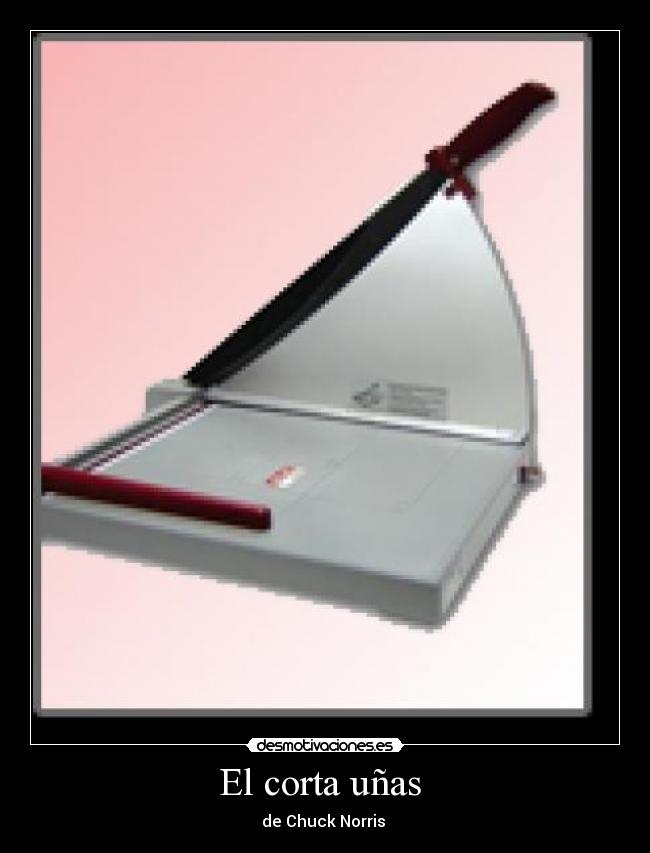El corta uñas  - 