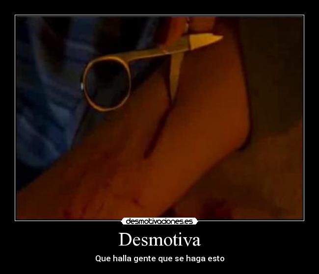 Desmotiva - Que halla gente que se haga esto