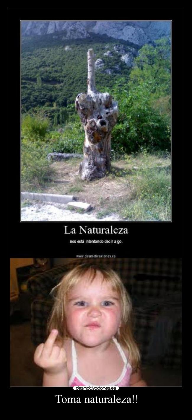 Toma naturaleza!! - 